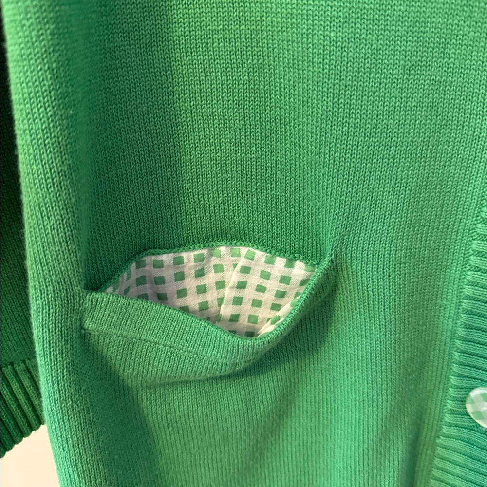 The Quacker Factory strawberry shirt AND D & Co. cardigan, QVC, XL - Picture 4 of 8
